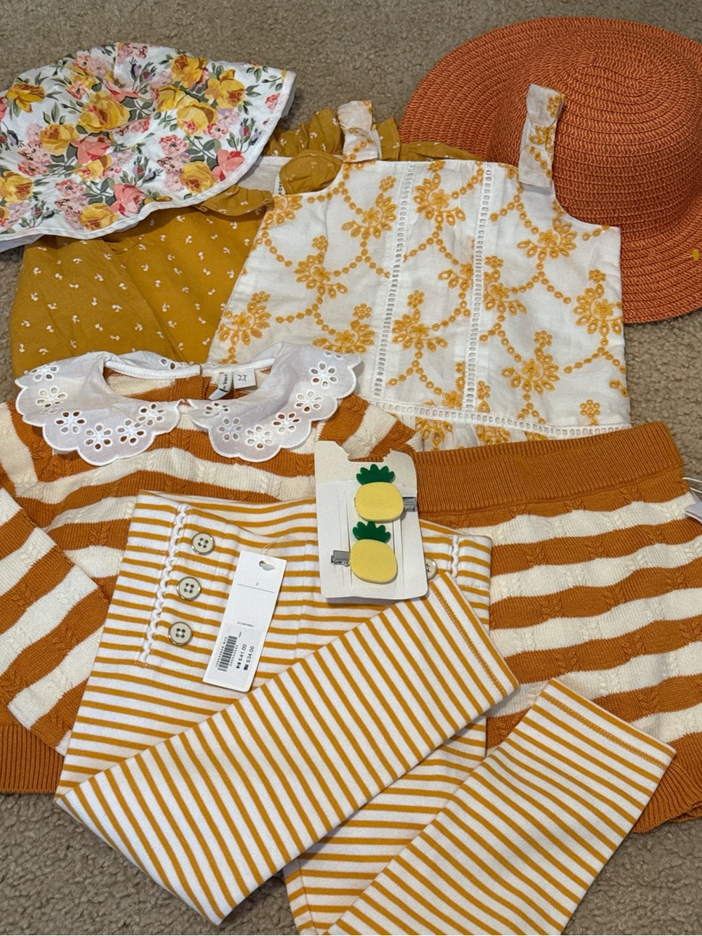 Janie and Jack Girls 2T Bundle